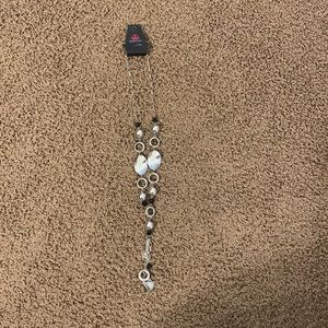 Long Paparazzi necklace- minus earrings